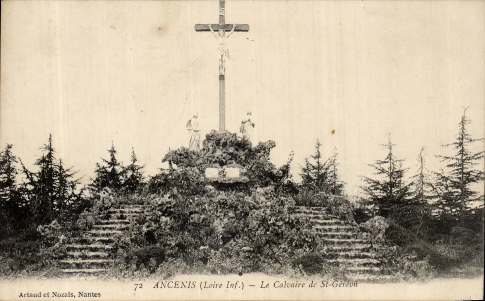 Le Calvaire de St-Géréon — Ancenis (Loire-Inf.) — Artaud et Nozais, Nantes, n°72 - Frente
