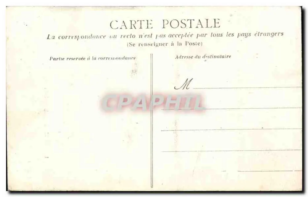 Le Pouliguen (Loire-Inf.) — Abside da Igreja — Héliotypie Dugas e Cie, Nantes, n° L-I 265 - Verso