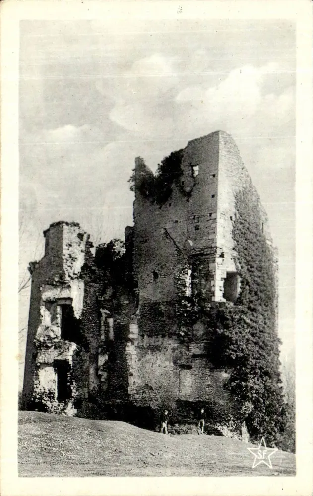Machecoul - O Velho Castelo — reprodução — Stella Frères, Nantes, n°5 - Frente