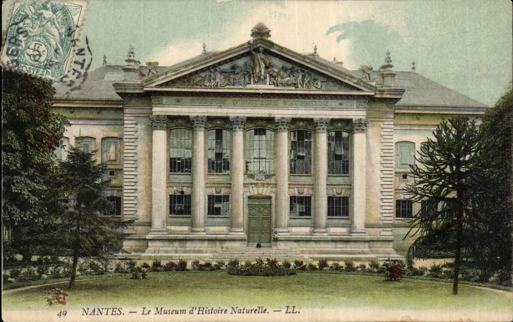NANTES — Das Museum für Naturgeschichte — LL. — n°49 - Vorderseite