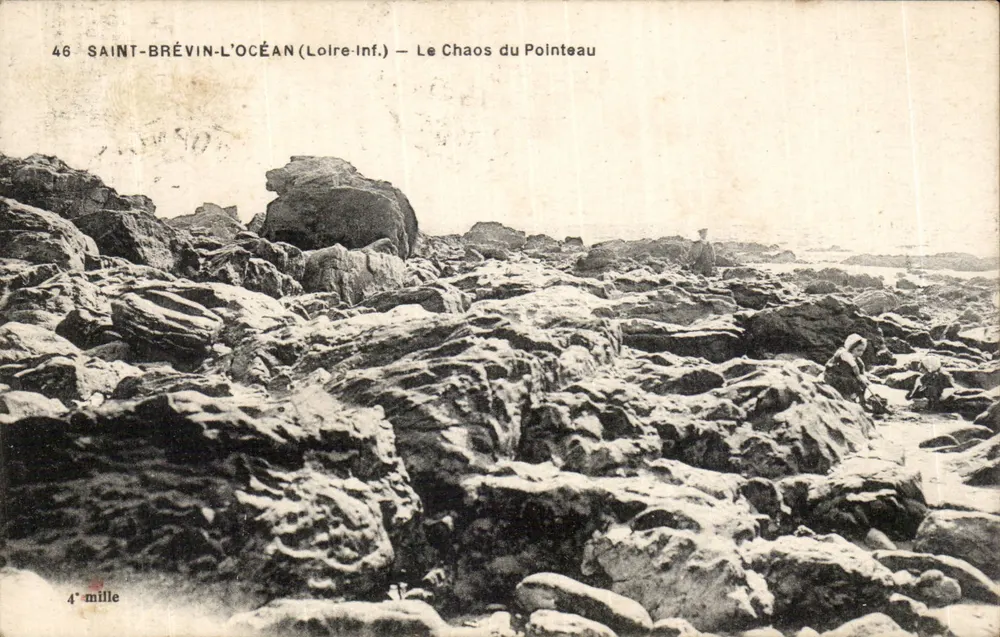 Saint-Brévin-l'Océan (Loire-Inf.) — O Chaos do Pointeau — Editora : 46 - Frente