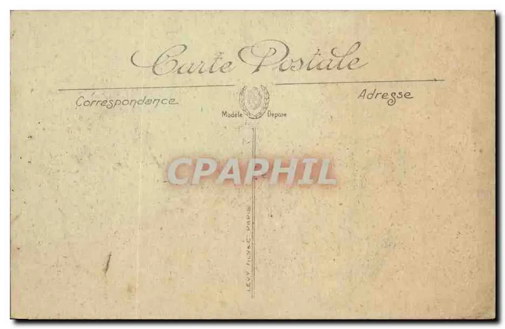 Pornic — O Castelo — As Arcos — LL. — n°18 - Verso