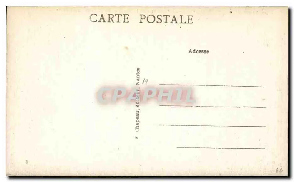 Saint-Michel-Chef-Chef (Loire-Inf) — Ansicht der Strand und der Pointe de Falaise - Rückseite