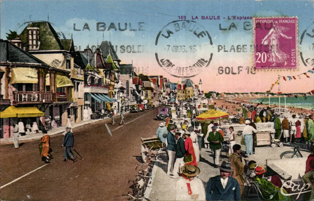 La Baule - A Esplanada - Praça do Sol - editor Cap - Frente