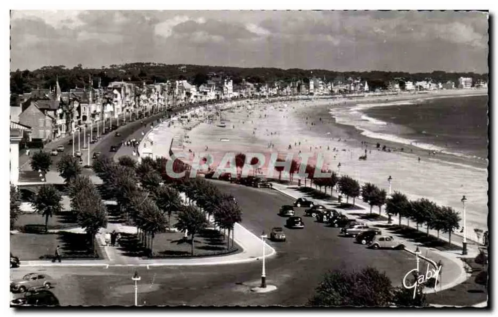 La Baule — Praia e passeio — Éditions Gaby - Frente