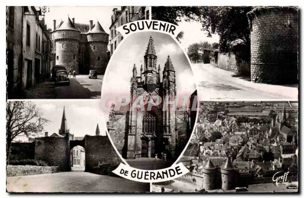 Guérande — Lembrete — Greff, N° 1170 - Frente