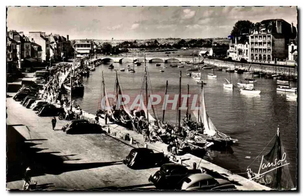 Vista do porto de La Rochelle — editor Vansol, número de série não visível - Frente