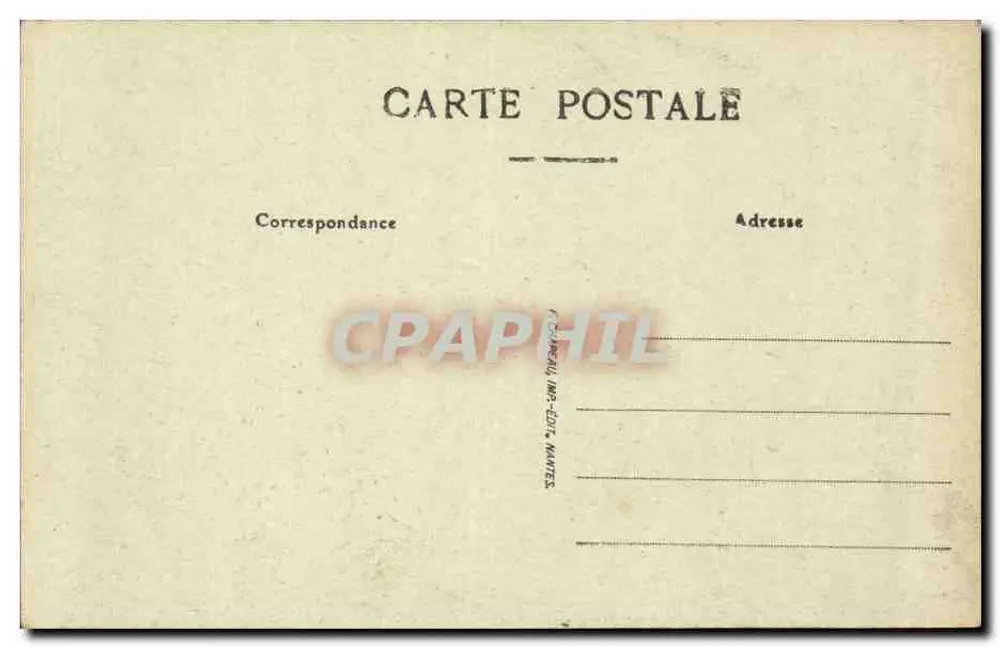 Die Kapelle Notre-Dame des Dunes — La Baule (Loire-Inf.) — Nr. 105 - Rückseite