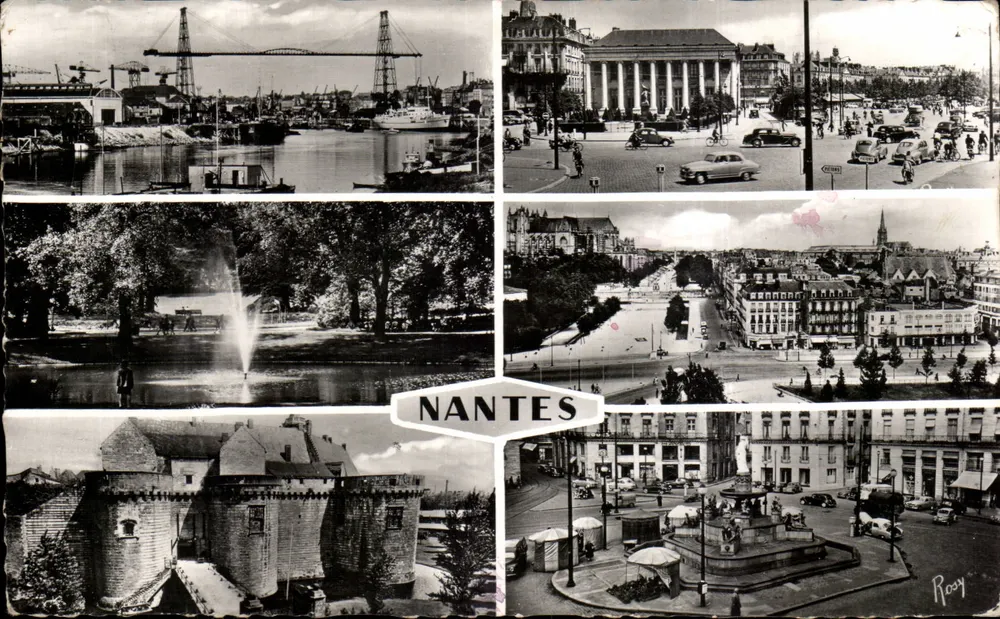 Nantes — vista panorâmica — Rooy, n° 511 - Frente