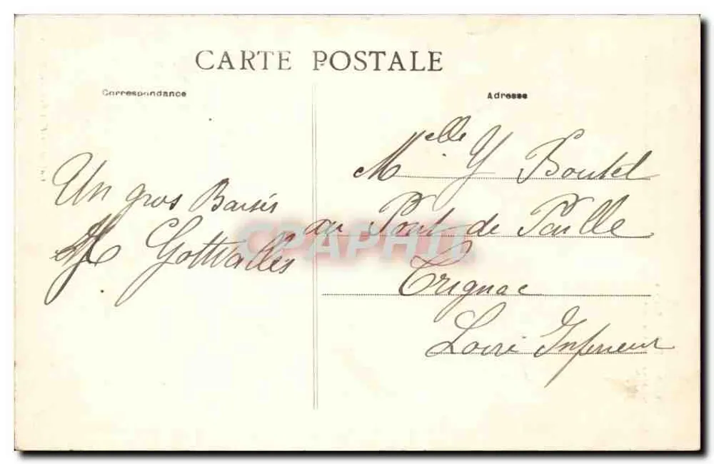 NANTES — Estátua do Dr. Grépin — Coleção F. Chapeau, Nantes - Verso