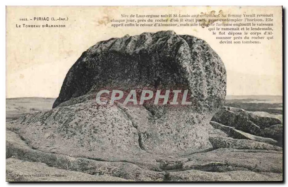 अलमन्जोर का समाधि — पिरियाक (ल.-इन्फ.) — प्रकाशक वासेलियर - आगे
