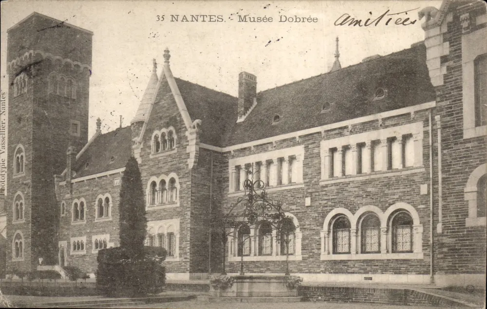 NANTES - Museu Dobrée — Fototipo Vasselier, Nantes - Frente