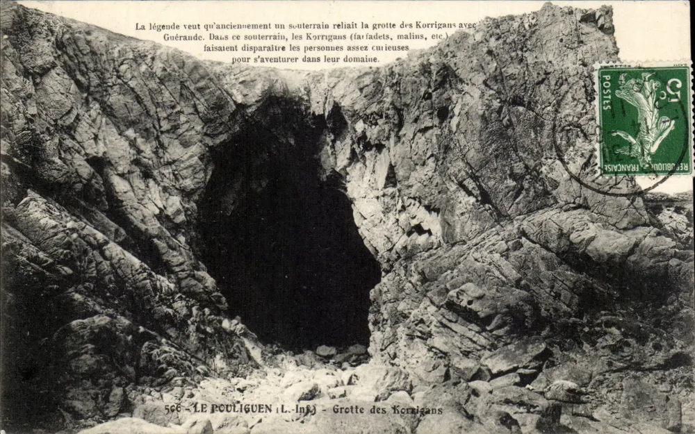 Höhle der Korrigans — Le Pouliguen (L.-Inf.) — Verlag: Pouliguen - Vorderseite