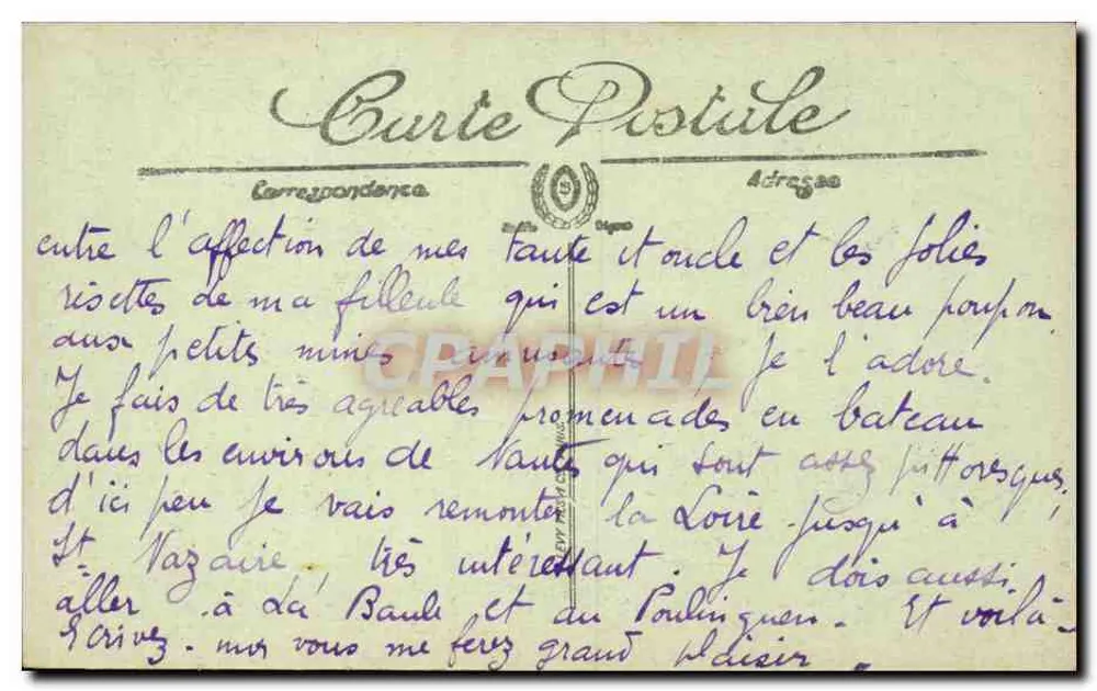 NANTES — A FACHADA DA CATEDRAL — LL. - Verso