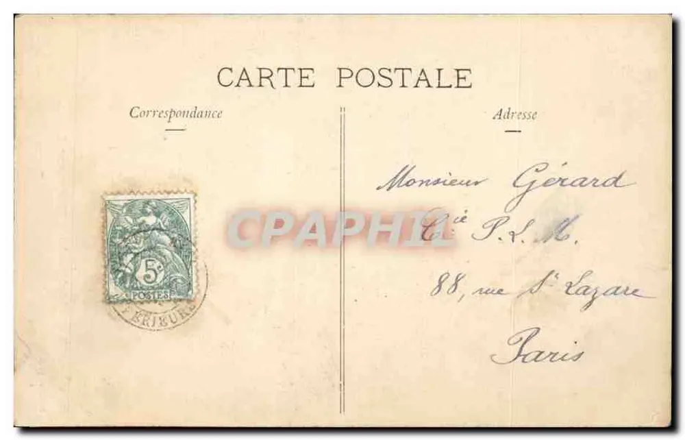 Aux Marais Salants — Arbeitskleidung — L. Duclos, Nr. 73 der Sammlung G. I. D. de Nantes - Rückseite