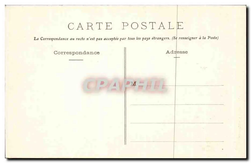 Bourg-de-Batz (L.-Inf.) — Um dia de tempestade — Fototipo Vassallier, Nantes, n° 1019 - Verso