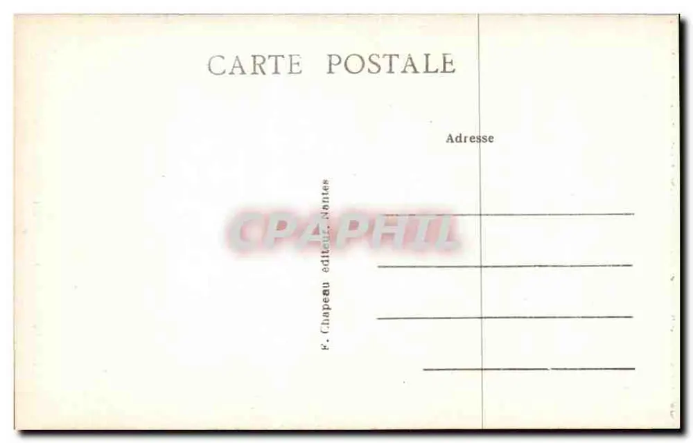 Guérande (Loire-Inf.) — Innenansicht der Kollegiate St-Aubin (15. Jahrhundert) - Rückseite
