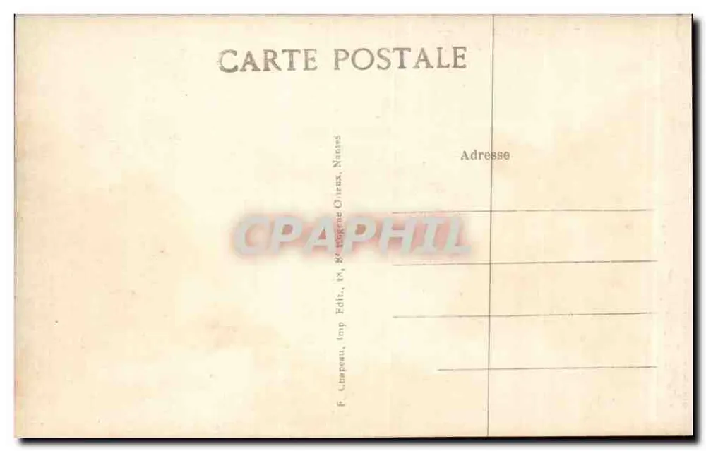 La Baule-sur-Mer (Loire-Inf.) — Le Rembrial, Boulevard Darlu — F. Lisepeau, Imp. Edit., 14, rue Eugène Outeux, Nantes - Rückseite