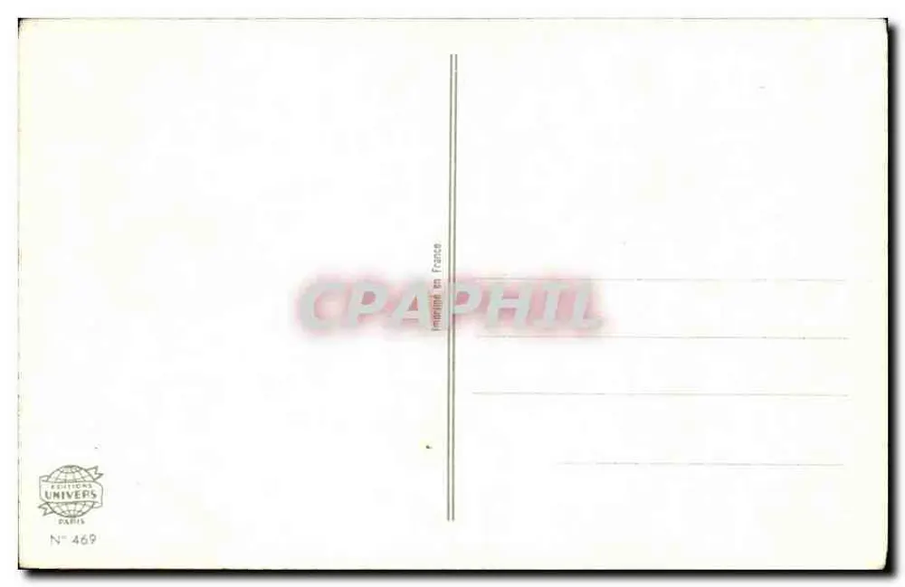 Blumenstrauß und Puppe — Frohe Muttertag — Éditions Univers, N° 469 - Rückseite