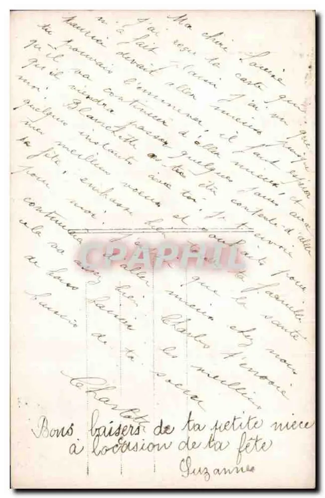 Blumenstrauß — Blumenarrangement — Verlag B.M. Paris, Nummer 304 - Rückseite
