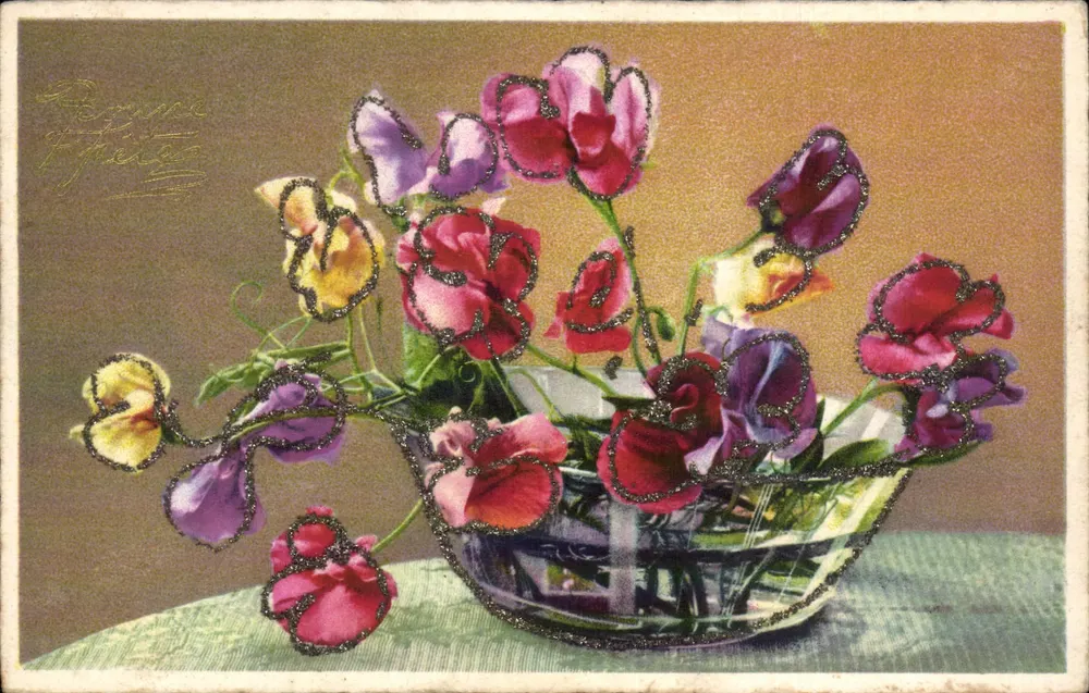 Blumenbouquet — Verlag Régine Pihetor, Nr. 47 - Vorderseite