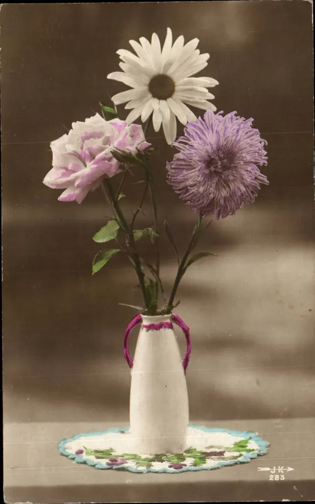 Flores em um vaso — editor JK, n° 283 - Frente