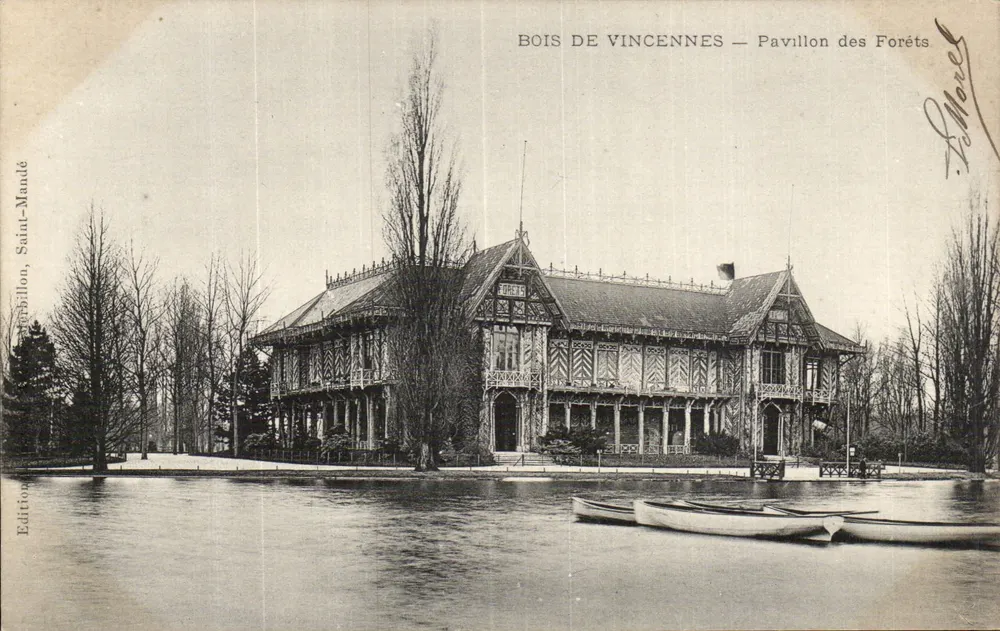 Bois de Vincennes — Pavilhão das Florestas — Edição Saint-Mandé - Frente