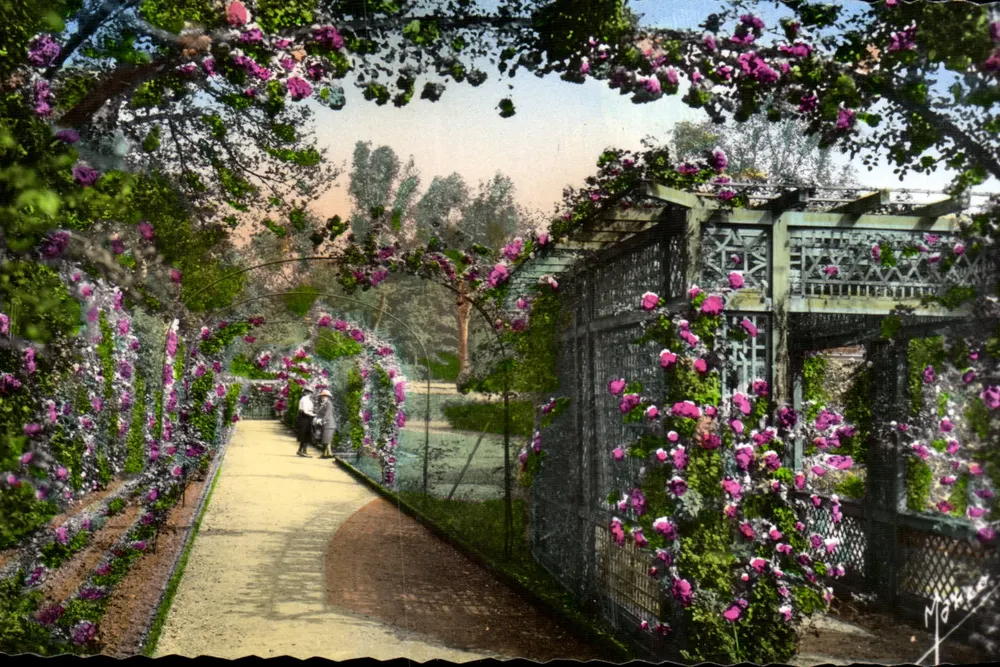 Roseraie de l'Hay-les-Roses — Allée des Arceaux — Éditions d'Art 'Aristide-Briand' - Vorderseite