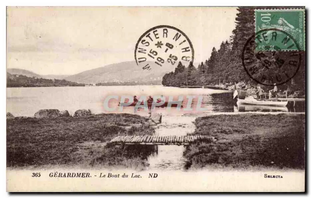 Gérardmer - O Fim do Lago — Selecta n°365 - Frente