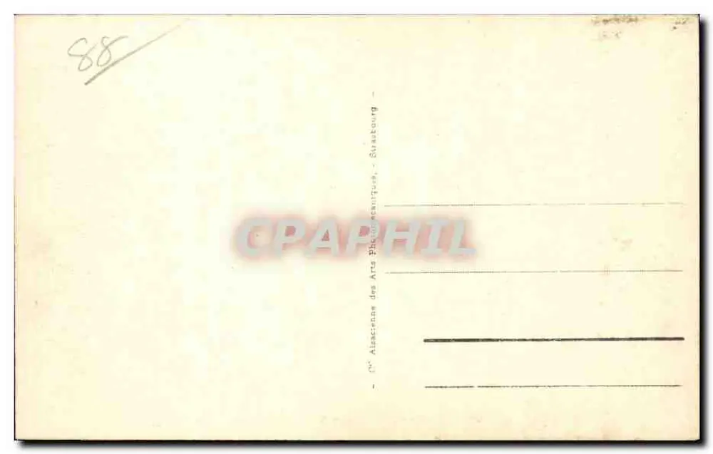 VITTEL - Avenue Ambroise Bouloumié und die Hotels — Vintage Postcard n°35 - Rückseite