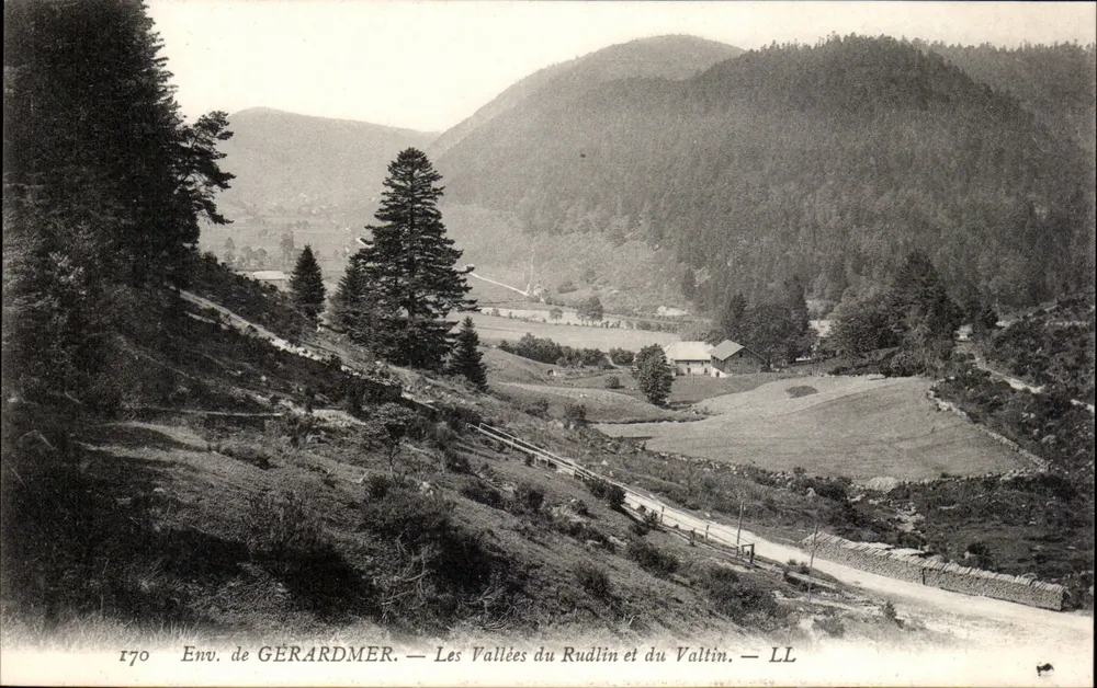 In der Nähe von GÉRARDMER — Die Täler von Rudlin und Valtin — LL - Vorderseite