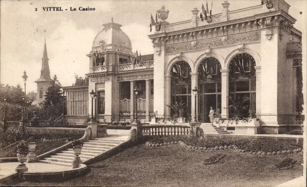 Vittel - O Casino — editor Madame Pichon, n°2 - Frente