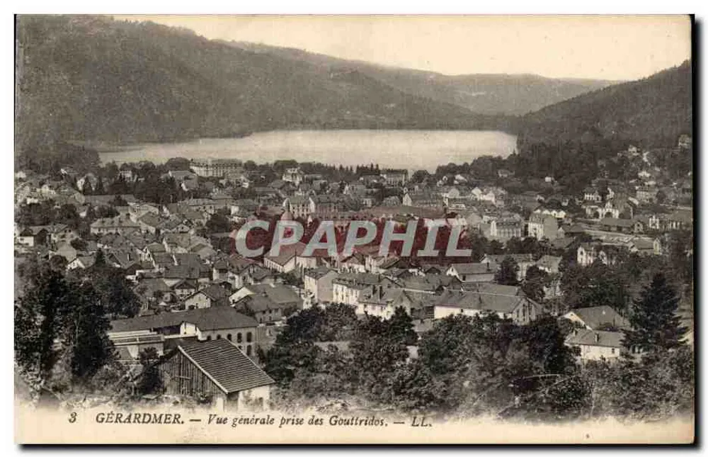 Gérardmer — Allgemeiner Blick von den Gouttridos — LL. - Vorderseite