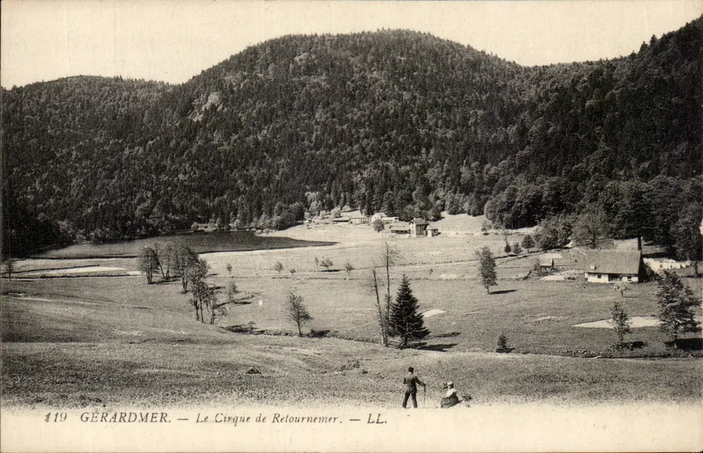 Gérardmer — O Circo de Retournemer — LL. n° 419 - Frente