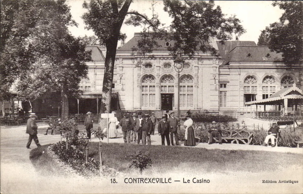 Contrexeville — O Casino — Edição Artística n°18 - Frente