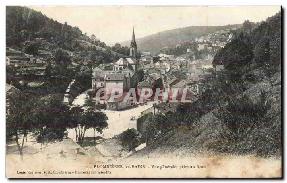 Plombières-les-Bains — Allgemeiner Blick aus dem Norden — Louis Kastener, Verlag, Plombières - Vorderseite