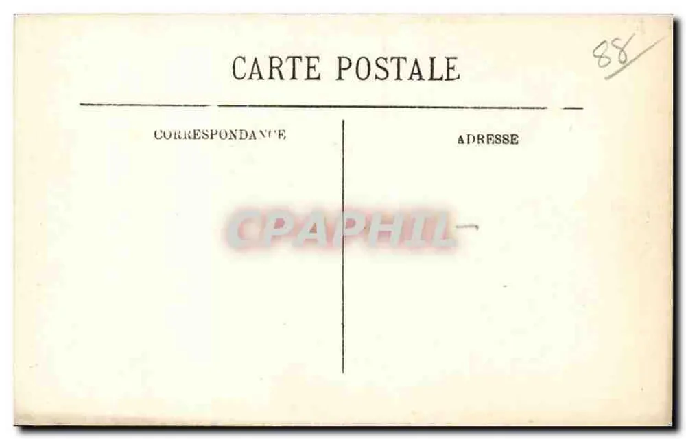 Remiremont — Vista através das Árvores — LL. - Verso