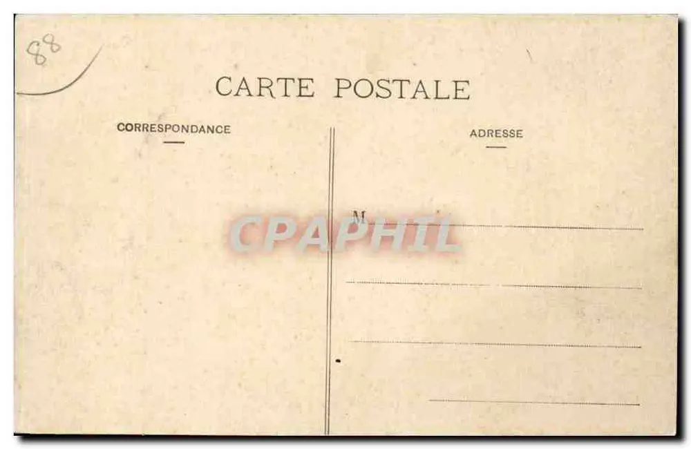 Domremy - Igreja paroquial — editor L. Drays, Coul' - Verso