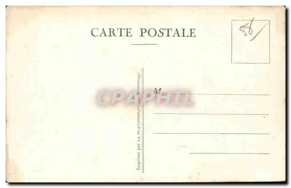 Vitttel — O Salão do Casino — Imprensa Montrouge - Verso
