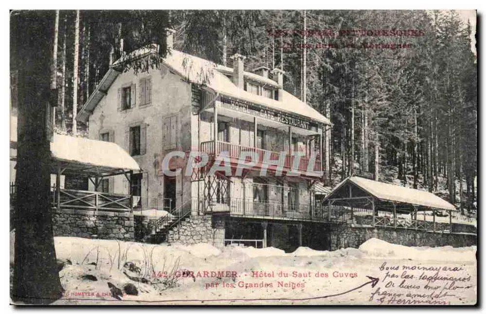 Géardmer — Hotel du Saut des Gouves durch die Grandes Neiges — Homemeyer & Châtel - Vorderseite