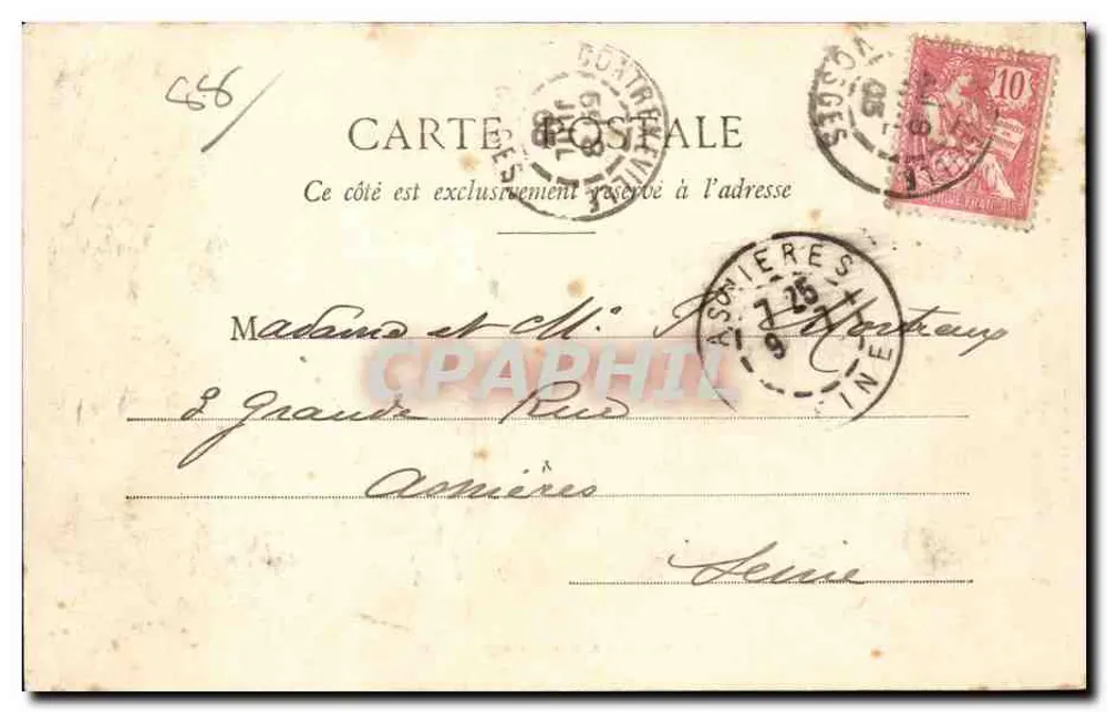 एपिनाल — सुबह 5 बजे — इम्प्रेशन एड. वेइक, सेंट-डी, डिपोसे नंबर 4818 - पीछे