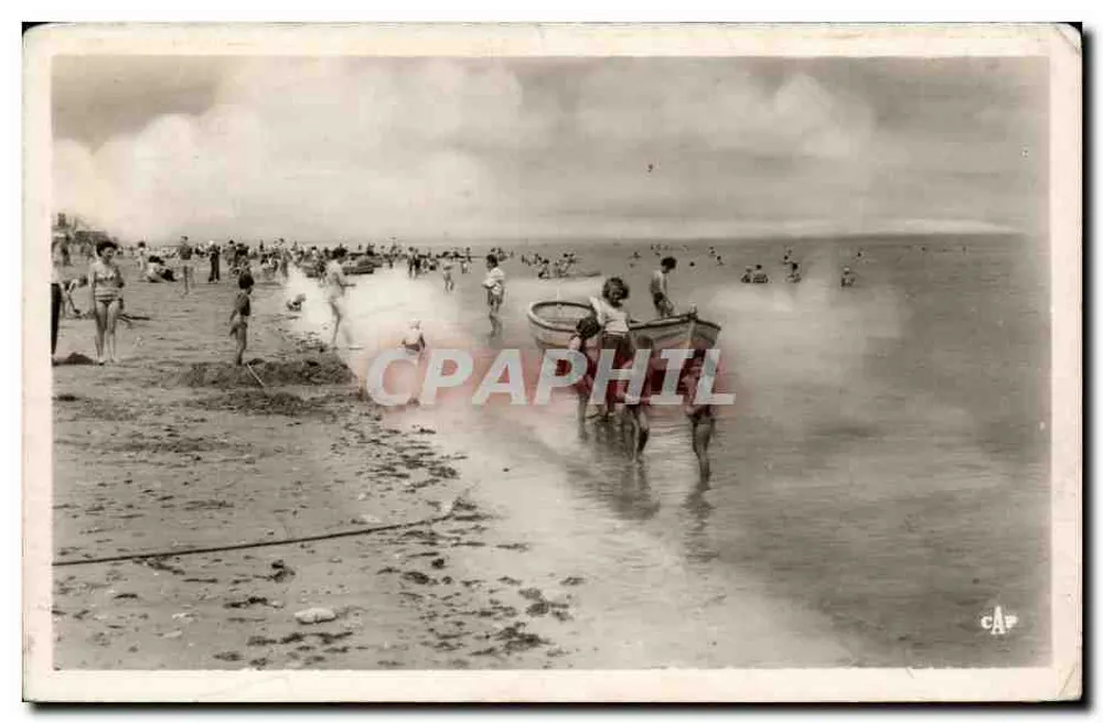 Luc-sur-Mer — Cena de Praia — O Banho — editor REAL-PHOT C.A.P. n°9 - Frente