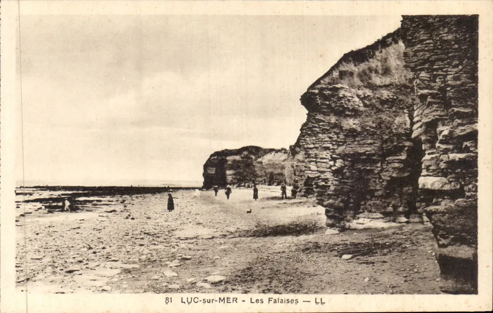 LUC-sur-MER — As Falésias — LL - Frente
