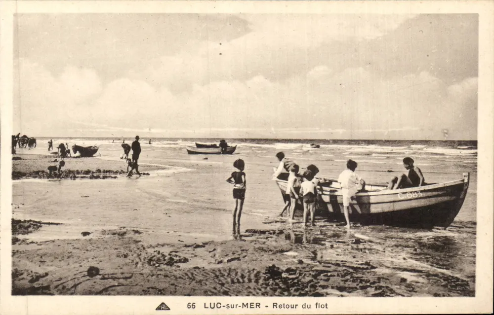 LUC-sur-MER - Rückkehr der Flut — Verlag A. L. C. n° 66 - Vorderseite