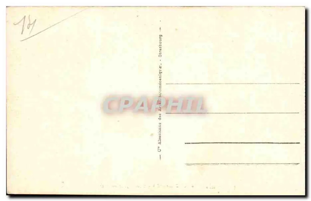 LUC-sur-MER - Contra-luz sobre o Mar — Bilhete postal antigo n°18, editor Bilhete postal antigo - Verso