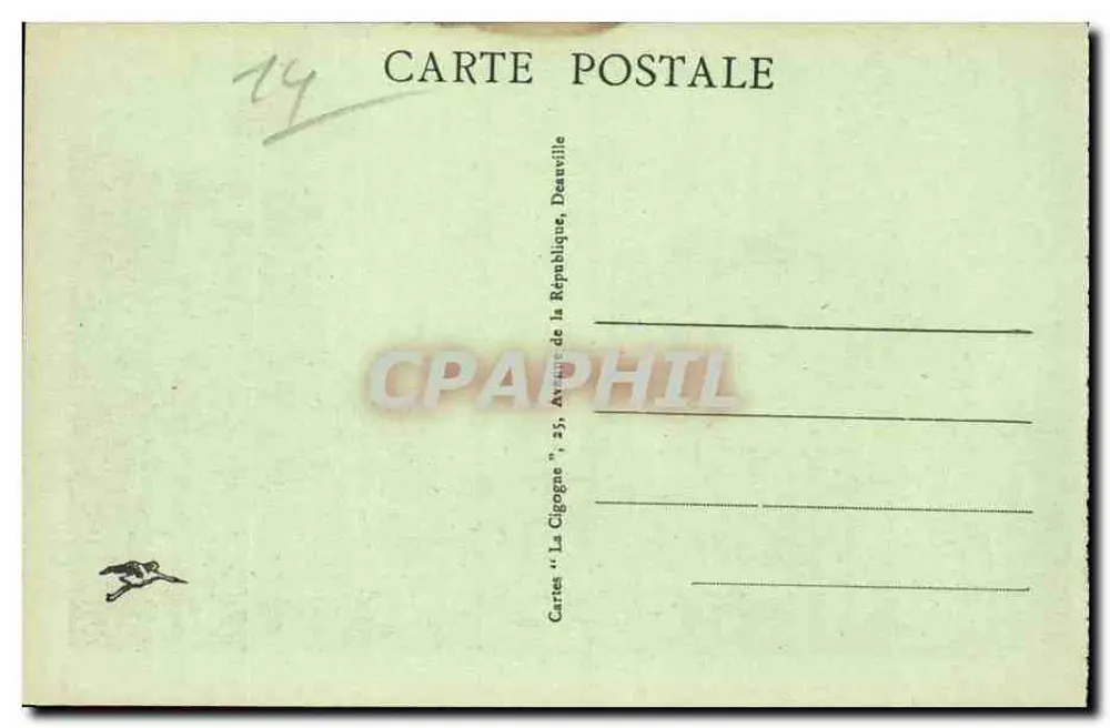Deauville, a Praia das Flores — Hotel New-Golf (G. Wybo, arquiteto) - Verso