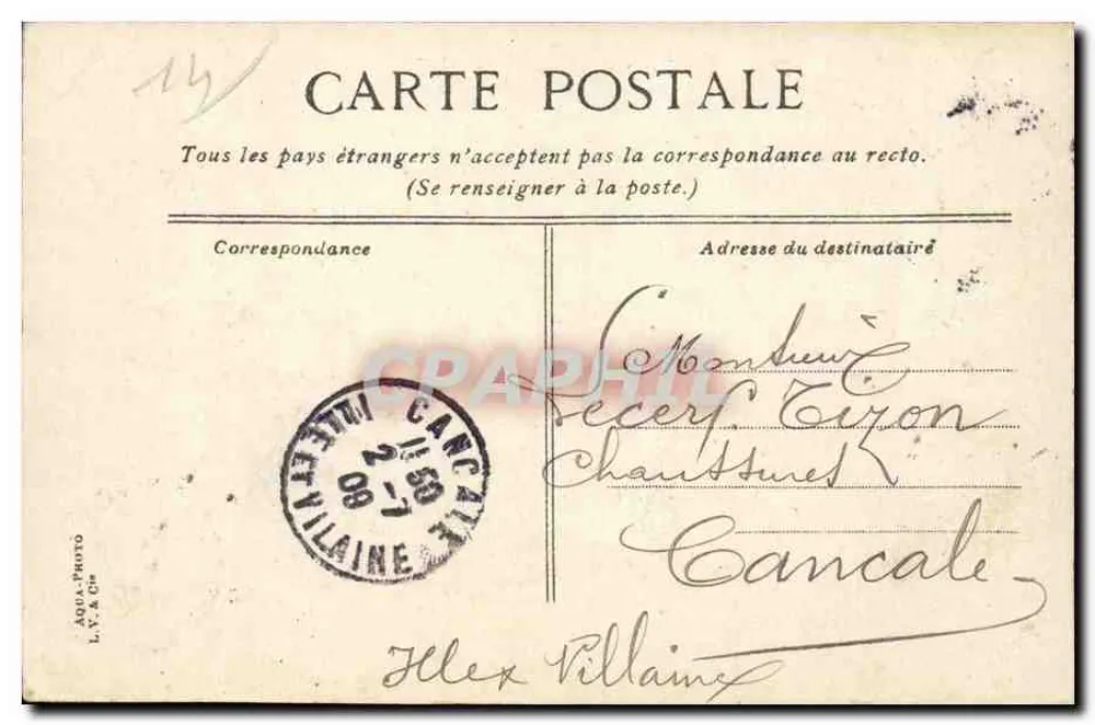 Deauville - Promenade de la plage — editor AOP PHOTO, n°2 - Verso