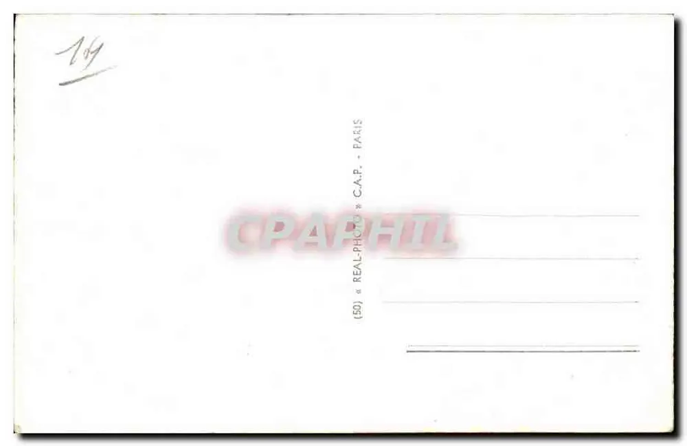 Deauville - A Praia das Flores - O Hotel Normandy — editor C.A.P. n°279 - Verso