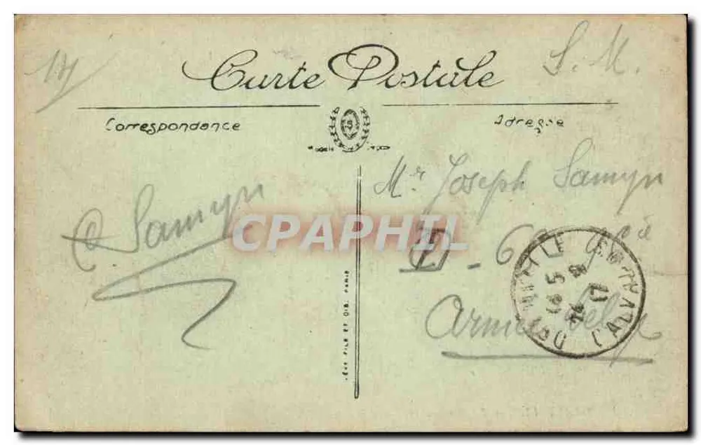 Deauville — Die Terrasse und Trouville — LL. n°204 - Rückseite