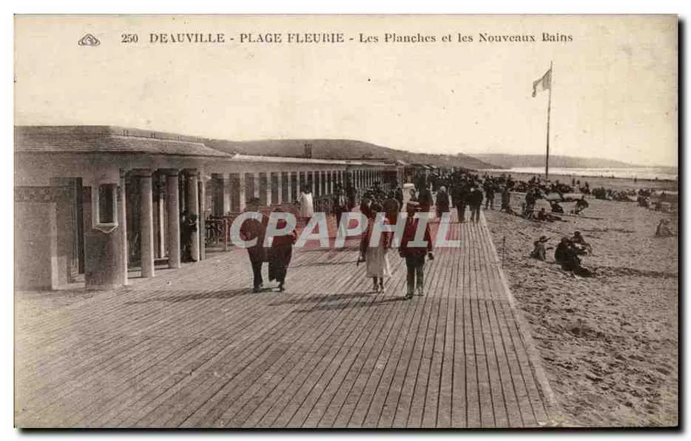Deauville - Blütenstrand - Les Planches und die Neuen Bäder - Vorderseite